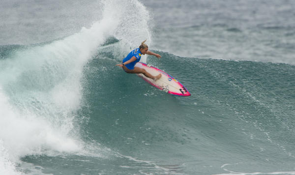A vencedora das triagens Felicity Palmateer. Foto: WSL