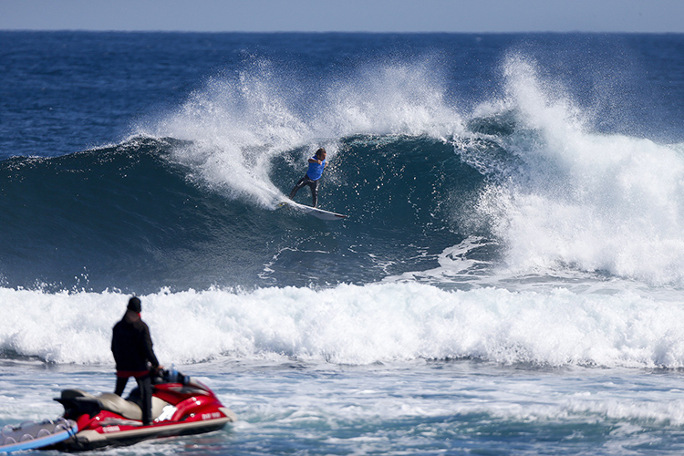 Caio Ibelli venceu John John no round 3 do Margaret Pro