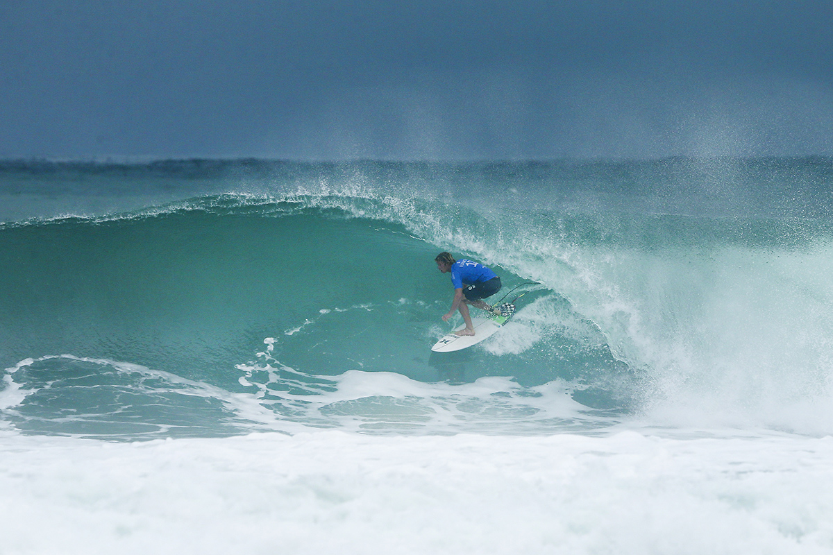 John John Florence winning his quarter final.