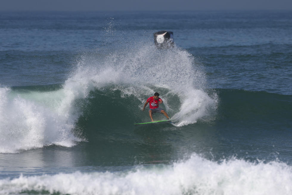 Ítalo Ferreira, o dono da maior somatória do R1. Foto: WSL