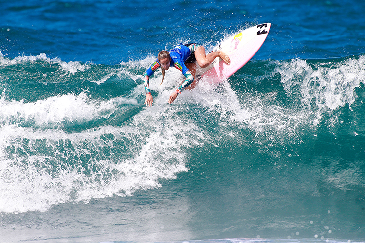 Justine Dupont. Foto: WSL / Masurel