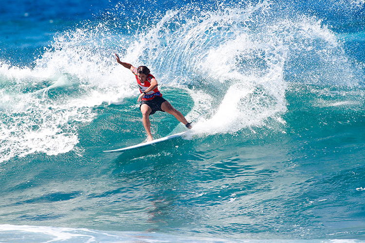 Ian Gouveia. Foto: WSL / Masurel