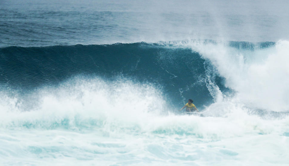 Ian Gouveia em Sunset. Foto: WSL