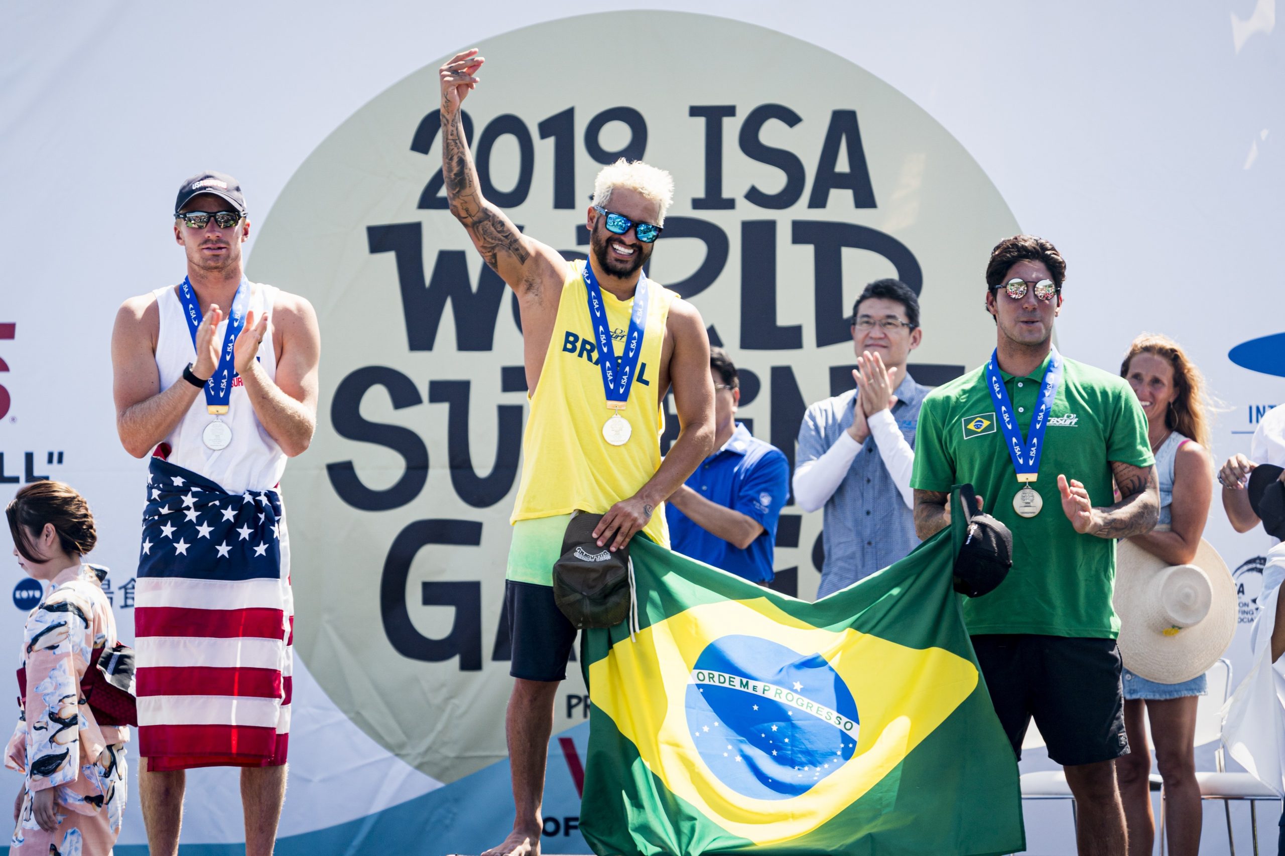 Surf olímpico Medalhistas receberão R 250 mil por ouro conquistado