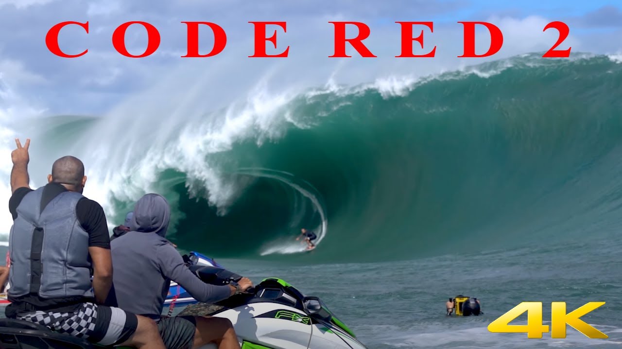 Code Red 2 assista a Teahupo'o monstruosa em novo vídeo do épico swell