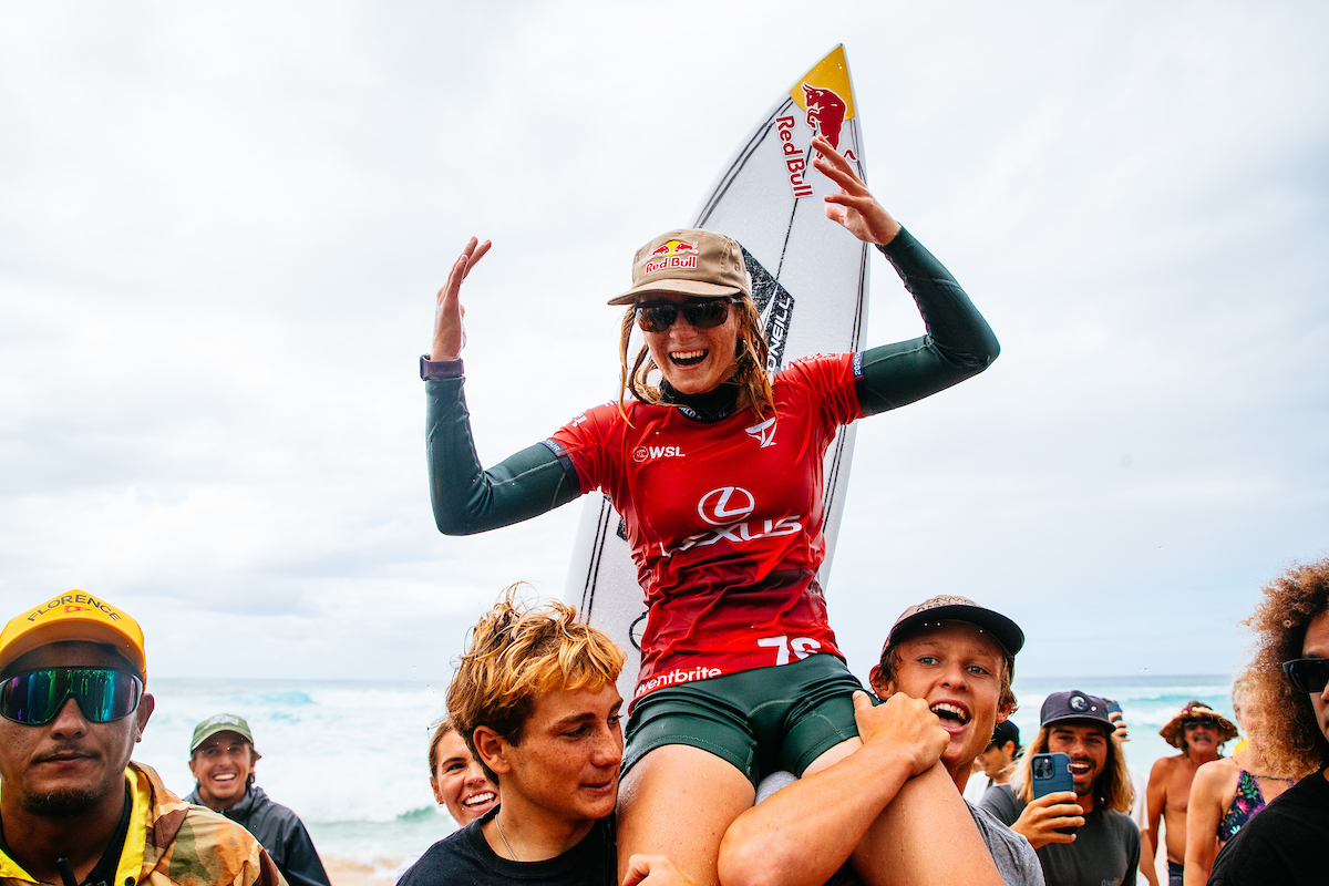 Barron Mamiya E Caitlin Simmers Vencem Lexus Pipe Pro Surf Hardcore