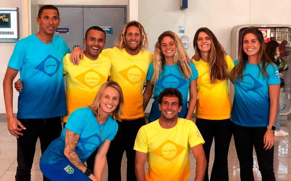 Delegação do surf brasileiro para Lima 2019