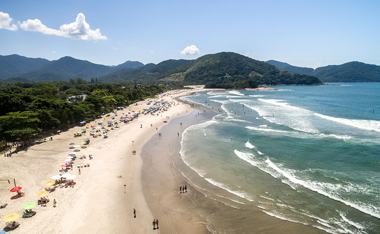 prefeito de São Sebastião fecha praias