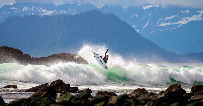 Surf no Alasca