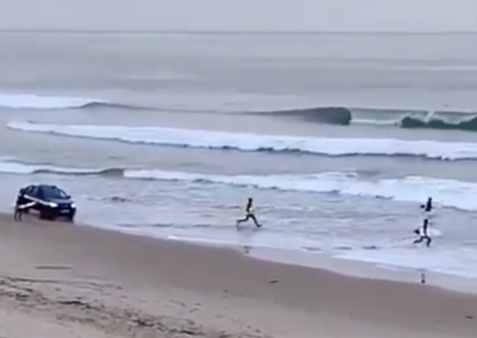 surfistas perseguidos em carcavelos