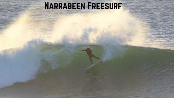 Yago Dora freesurf em Narrabeen