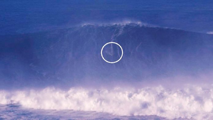 recorde mundial de ondas grandes