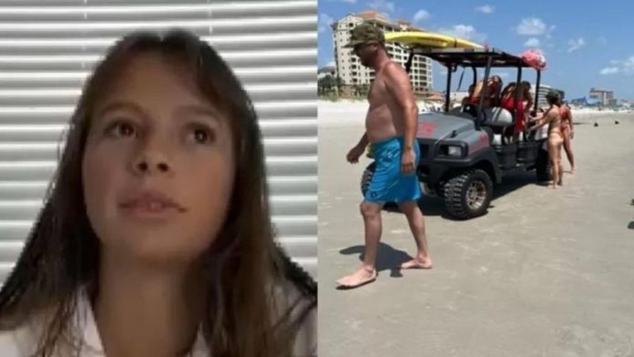 Surfista de 16 anos salva homem mordido por tubarão, em praia da Flórida. A jovem de 16 anos prestou rápida assistência ao homem em apuros
