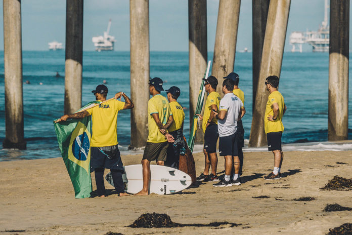 equipe brasileira segue firme no ISA World Surfing Games